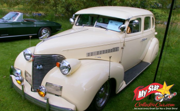 MAY 2020: A 1939 CHEVY FOUR-DOOR SEDAN RESTO MOD MADE A PERFECT FAMILY WEDDING VEHICLE