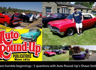 MSCC MAY 8 FEATURE FIVE FOR FRIDAY — HUMBLE BEGINNINGS: FIVE QUESTIONS WITH SHAUN SMITH FROM AUTO ROUND UPS