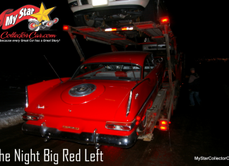 THE NIGHT BIG RED LEFT — NO, IT’S NOT A COUNTRY SONG…YET