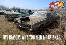 MSCC JUNE 5 FIVE FOR FRIDAY: FIVE REASONS WHY YOU NEED TO HAVE A PARTS CAR
