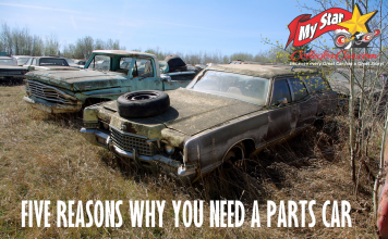 MSCC JUNE 5 FIVE FOR FRIDAY: FIVE REASONS WHY YOU NEED TO HAVE A PARTS CAR