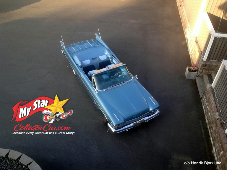 AUGUST 2020: 1959 DESOTO FIREFLITE CONVERTIBLE – THIS CALIFORNIA CLASSIC CALLED TO HIM IN SWEDEN