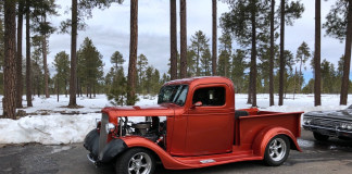 AUGUST 2020: IN STYLE AND FUN — HOW A 1936 HOT ROD CHEVY TRUCK GETS ITS OWNERS DOWN THE ROAD OF LIFE