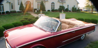AUGUST 2020: 1960 FORD SUNLINER CUSTOM CONVERTIBLE – ‘RED’ IS IN GOOD HANDS