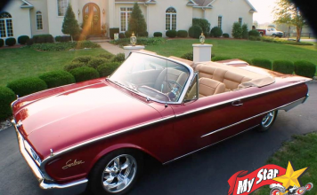 AUGUST 2020: 1960 FORD SUNLINER CUSTOM CONVERTIBLE – ‘RED’ IS IN GOOD HANDS