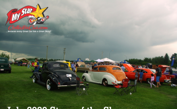 JULY 2020 STARS OF THE SHOW – THREE SHOWS FACE THE FURY OF JULY WEATHER