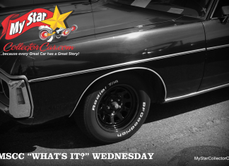 JULY 8 MYSTARCOLLECTORCAR “WHAT’S IT?” WEDNESDAY
