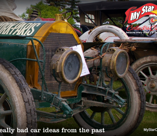 MSCC AUG 7 FIVE FOR FRIDAY: MYSTARCOLLECTORCAR PICKS FIVE REALLY BAD CAR IDEAS