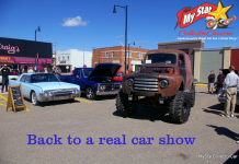 BELIEVE IT OR NOT MYSTARCOLLECTORCAR WAS AT AN ACTUAL CAR SHOW-AND ONE MORE SURPRISE