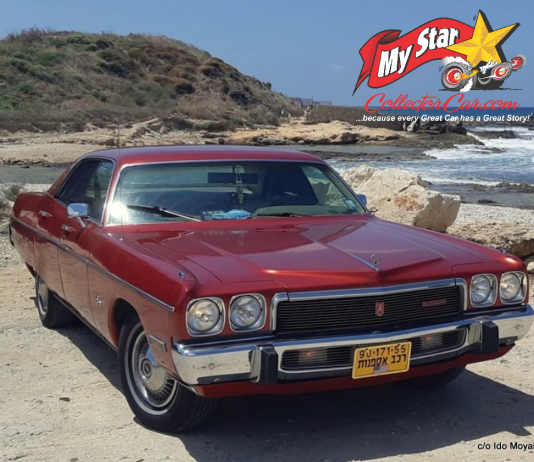 JULY 2020: ’73 FURY GRAN SEDAN – IT MAY BE THE MOST UNIQUE CAR IN ISRAEL