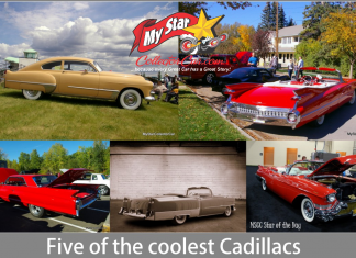MSCC SEPTEMBER 4 FIVE FOR FRIDAY: MYSTARCOLLECTORCAR PICKS FIVE OF THE COOLEST CADDIES