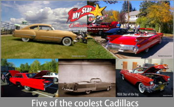 MSCC SEPTEMBER 4 FIVE FOR FRIDAY: MYSTARCOLLECTORCAR PICKS FIVE OF THE COOLEST CADDIES