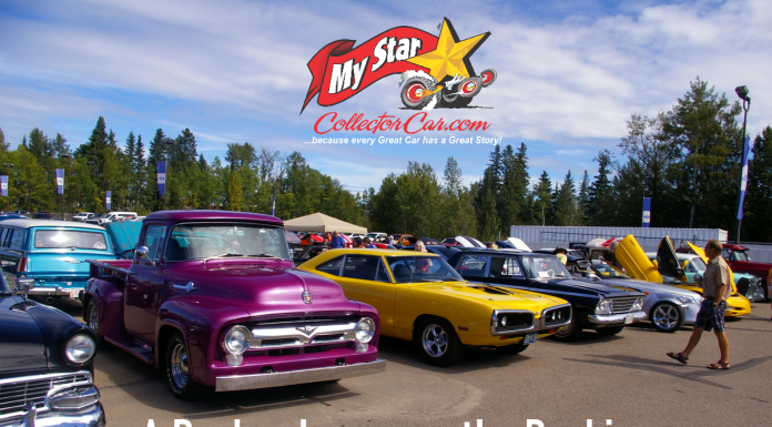 MYSTARCOLLECTORCAR GIVES A BIG THUMBS UP TO THE CAR SHOW NEAR THE ROCKIES