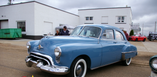 DECEMBER 2020: A 1949 OLDS FUTURAMIC 76 IS A TRIP DOWN MEMORY LANE FOR ITS OWNER