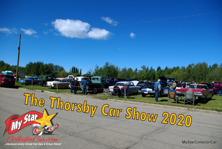 MYSTARCOLLECTORCAR’S FIRST VISIT TO THE THORSBY CAR SHOW WAS A MEMORABLE ONE