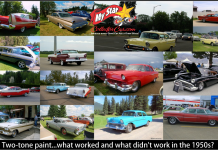 DID TWO-TONE PAINT ALWAYS WORK IN THE 50S?