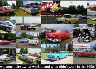 DID TWO-TONE PAINT ALWAYS WORK IN THE 50S?