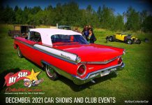 DECEMBER 2021 MYSTARCOLLECTORCAR CAR SHOWS AND CLUB EVENTS