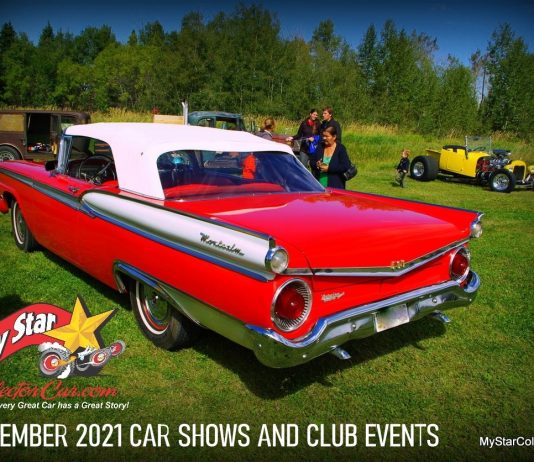DECEMBER 2021 MYSTARCOLLECTORCAR CAR SHOWS AND CLUB EVENTS