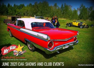 JUNE 2021 MYSTARCOLLECTORCAR CAR SHOWS AND CLUB EVENTS