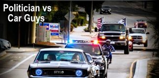 CAR-ONA CRUISE – THIS IS WHY CAR SHOWS AND POLITICS DON’T MIX