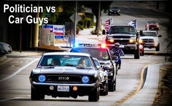 CAR-ONA CRUISE – THIS IS WHY CAR SHOWS AND POLITICS DON’T MIX