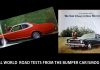 A LOOK BACK AT REAL-WORLD BUMPER CAR ERA ROAD TESTS