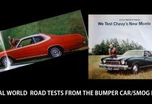A LOOK BACK AT REAL-WORLD BUMPER CAR ERA ROAD TESTS