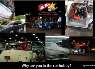 MYSTARCOLLECTORCAR TACKLES A TRICKY QUESTION: WHY ARE YOU IN THE CAR HOBBY?