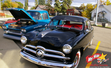 APRIL 2021: A SHOEBOX ‘49 FORD FITS LIKE A GLOVE WITH ITS NEW OWNER