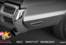 MSCC OCTOBER 7 “WHAT’S IT?” WEDNESDAY – START AT THE BACK