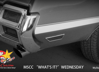 MSCC OCTOBER 7 “WHAT’S IT?” WEDNESDAY – START AT THE BACK