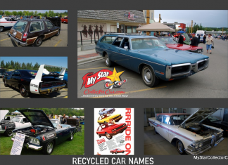 MSCC OCTOBER 30 FIVE FOR FRIDAY: WHERE HAVE I HEARD THAT NAME BEFORE? FIVE RECYCLED CAR LABELS