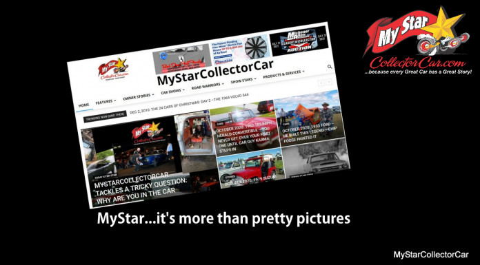 NEWSFLASH……WE’RE NOT JUST ABOUT PRETTY PICTURES HERE AT MYSTARCOLLECTORCAR