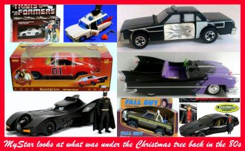 CLASSIC 80S CHRISTMAS CAR TOYS FROM A NOT-SO-CLASSIC DECADE