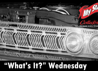 MSCC NOVEMBER 17 “WHAT’S IT?” WEDNESDAY—A GRILLE AND A GREAT SIDE VIEW