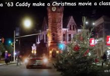 CHRISTMAS CHRISTINE…A 1963 CADILLAC CONVERTIBLE STEALS THE SHOW IN A CHICK FLICK