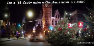 CHRISTMAS CHRISTINE…A 1963 CADILLAC CONVERTIBLE STEALS THE SHOW IN A CHICK FLICK