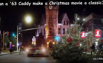 CHRISTMAS CHRISTINE…A 1963 CADILLAC CONVERTIBLE STEALS THE SHOW IN A CHICK FLICK
