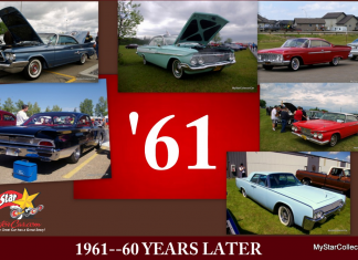 1961: MYSTARCOLLECTORCAR SALUTES THE 60TH ANNIVERSARY OF A NEW DAWN FOR CARS
