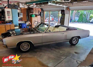 MARCH 2021: 1970 MONTE CARLO CUSTOM CONVERTIBLE—HE PUT THIS ONE PAST THE GOALIE TO HONOR BOB PROBERT