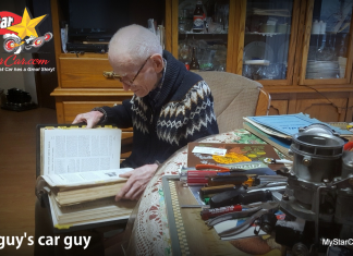 MYSTARCOLLECTORCAR MEETS A 92-YEAR-OLD CAR GUY’S CAR GUY