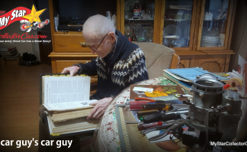 MYSTARCOLLECTORCAR MEETS A 92-YEAR-OLD CAR GUY’S CAR GUY