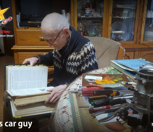 MYSTARCOLLECTORCAR MEETS A 92-YEAR-OLD CAR GUY’S CAR GUY