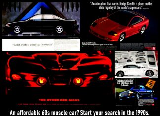 MSCC FEBRUARY 5 FIVE FOR FRIDAY: CAN’T AFFORD 60S MUSCLE? HERE ARE FIVE MUSCLE CARS FROM THE 90S