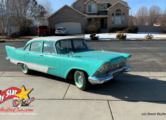 AUGUST 2021: 1957 PLYMOUTH SAVOY 4-DOOR SEDAN–A 250-DOLLAR PARTS CAR BECOMES A FAMILY LEGACY NAMED FLO