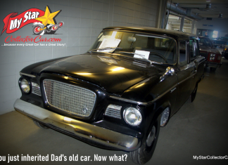 DAD LEFT YOU AN OLD CAR. NOW WHAT?