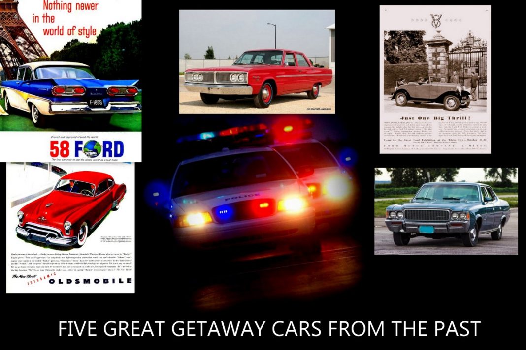 MSCC MARCH 5 FIVE FOR FRIDAY FIVE DECADES OF GETAWAY CARS