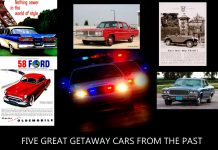 MSCC MARCH 5 FIVE FOR FRIDAY: FIVE DECADES OF GETAWAY CARS