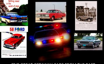 MSCC MARCH 5 FIVE FOR FRIDAY: FIVE DECADES OF GETAWAY CARS